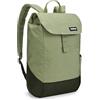 Thule Zaino per il tempo libero con scomparto per laptop Lithos Backpack 16L Quiet Green/Darkest Green verde chiaro