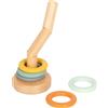small foot Montessori Torre con elementi da impilare verticale & orizzontale, da 12 mesi