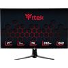 Itek Monitor GGF - 27 Pollici, Piatto, Risoluzione WQHD 2560x1440, Pannello TN da 240Hz, Schermo 16:9, Risposta 1ms OD, Collegamenti 2xHDMI e DP, USB, Altoparlanti, HDR, G-Sync, FreeSync