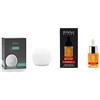 Millefiori 1DUG Hydro Diffusore di fragranza per ambiente ad ultrasuoni Sfera in Vetro & Milano fragranza idrosolubile | 15ml | fragranza Mela & Cannella | da utilizzare con diffusore di fragranza