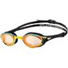 Arena Occhialini Nuoto Cobra Edge Swipe Mirror Yellow Copper Black Black