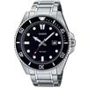 Casio Orologio STANDARD Silver e Black MDV 107D 1A1V