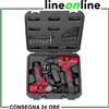 Valex Kit trapano con percussione e avvitatore impulsi a batteria Valex 12V