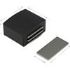 Armadio Fermaglio Magnetico per Ante Cassetti Armadi Plastica Bianca 4x3,35x2cm