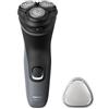 PHILIPS S1142 00 SERIE 1000 RASOIO ELETTRICO RICARICABILE 3 TESTINE SISTEMA DI R