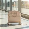 Trolley da Cabina 18 Pollici Portatile Bagaglio a 4 Ruote per Aereo