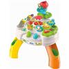 Clementoni Baby Tavolo Happy Park, Tavolino Multiattività Interattivo, Bambini dai 12+ Mesi, Gioco Educativo con Luci e Suoni, Impara Forme, Colori e Versi degli Animali, 17300