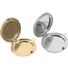 Stainless Steel Locket Pendant 2Pcs Picture Frame Charms for DIY Craft