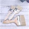 Light Brown Bamboo Paint Brush for Painting Durable Smooth Handle Touchup Brush