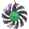 Eurowagens Ventola GPU 75mm 4 Pin 12V 0.35A Per Eurowagens RTX 3060 Ti 3070 3070 Ti - Set 3