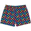Happy Socks Uomo Navy Big Pois Fodera IN Rete Nuoto Pantaloncini Nuovo con