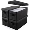 No Scatole Porta CD - Confezione da 4 Custodie Porta CD - 14,1" X 6,2" X 5,5",1712