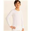KISSIMO, 3 Maglie Intime Bambino Manica Lunga Caldo Cotone Girocollo PB191