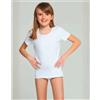 KISSIMO, 3 Maglie Intime Bambina Mezza Manica Caldo Cotone Girocollo PB196