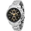 Maserati Successo - Orologio Uomo Solar Acciaio/Nero Cronografo (R8873645007)