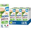 BJORG Bevanda Soia Barista 0% Zuccheri Biologica 6x1L | Bevanda vegetale, ideale con il caffè, schiuma perfetta, senza glutine, senza zuccheri, fonte di proteine, bio, vegan