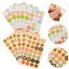 Reusable Paper Hole Reinforcement Rings for Loose Leaf Paper Binder Accessories