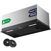 CAPPA INCASSATA 60CM CBCB6926A CLASSE A 704M³/H NERO ASPIRANTE VENTILAZIONE CUCI