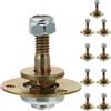 10Pcs Durable Rocking Chair Bearing Replacement Screws Golden Iron Hardware