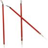 3Pcs Reusable Chinese Calligraphy Brushes Bamboo Pen Holder Brown for Painting