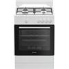 INDESIT Cucina Indesit 4 Fuochi a Gas 60X60 Forno a gas Bianco I6GGKMW