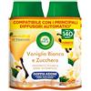 Airwick Air Wick Freshmatic Profumatore per Ambienti, 2 Ricariche per Diffusore Spray Automatico Freshmatic alla Fragranza Vaniglia Bianca e Zucchero, 2 x 250 ml