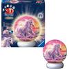 Ravensburger Puzzle Ravensburger 3D con cavalli sulla spiaggia Puzzle 3D per bambini dai 6