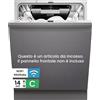 COMFEE Lavastoviglie da Incasso 60 cm 14 Coperti 8 Programmi WiFi Inox