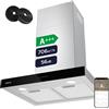 CIARRA CBCS6102 Classe A+++ Cappa Aspirante 60 cm 706 m³/h Touch Control 4