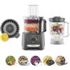 Kenwood MultiPro Compact FDP31.360GY, Robot da Cucina Multifunzione con Lama per