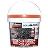 Silicone liquido impermeabilizzante color tegola per coperture AQUABLOCK-1KG