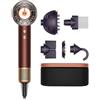 Dyson Supersonic asciugacapelli per Capelli Ricci - Plum Copper | Set regalo di Natale Dyson - edizione limitata. Asciugacapelli ricci ionico, diffusore e pettine a denti larghi, 5 accessori