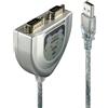 ‎Lindy LINDY - Convertitore da USB a 2 Porte Seriali RS232 con Cavo Adattatore da 0.6m,