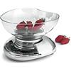 Laica LC7107 Bilancia da Cucina Meccanica con piatto, Finitura Cromo, 3 kg, chrome, acciaio cromato