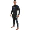 SEAC Agile Man - Muta Umida da Uomo in Neoprene UltraStretch 5 mm e 7 mm | Water Barrier System, Aquastop, cerniera YKK, per immersioni in acque temperate e fredde