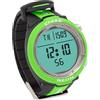 Cressi Neon Watch Computer-Computer Orologio per immersioni scuba/apnea dalle dimensioni estremamente ridotte, Nero/Verde Fluo