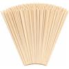 Hopser Food Fun Bastoncini per lo zucchero filato, quadrati, in legno, diametro: 4 mm, lunghezza