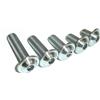 Jaybeebikerbits M8 Mountain Bike Titanio Presa Bottone Flangia Allen Bulloni Esagonale Viti