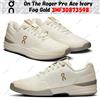 On The Roger Pro Ace Ivory Fog Gold 3MF30873598 taglia uomo