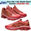 Asics US6-S Gel-Kinetic Fluent Cayenne 1203A748-700 taglia uomo