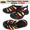 KEEN Sandali retrò Keen Newport Rainbow 1018804 taglia uomo