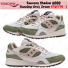 Saucony Shadow 6000 Running Grigio Verde S70779-1 Taglia Uomo