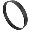 Black Metal Clock Frame Replacement Sleek Design Modern Wall Clock Accessory