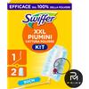 Swiffer Piumino catturapolvere Swiffer Duster, starter kit, manico XXL allungabile 90cm