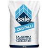 Multimarca Sale Sodio Cloruro Grosso Essiccato per Addolcitori e Piscine da 25 kg