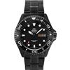 Orient Orologio Uomo Orient Ray 2 Automatico Meccanico WR200 Acciaio Nero FAA02003B9