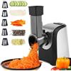 COOCHEER Taglia Verdure Elettrico, Multifunzione Tritatutto da Cucina 5 IN 1