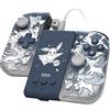 Hori Split Pad Compact Attachment Set (Eevee Evolutions) - Controller ergonomico per la modalita' portatile con adattatore cablato per Nintendo Switch/OLED - Licenza ufficiale Nintendo e Pokémon
