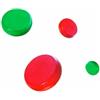 Ferti Crokinole 78 - Mattoncini Rosso E Verde - Je 12 Pezzo