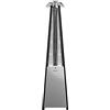 Cecotec Stufa da esterni ReadyWarm 8900 Outdoor Microclimate. Gas butano o propano a forma di piramide con effetto torcia (8900 Outdoor Microclimate)